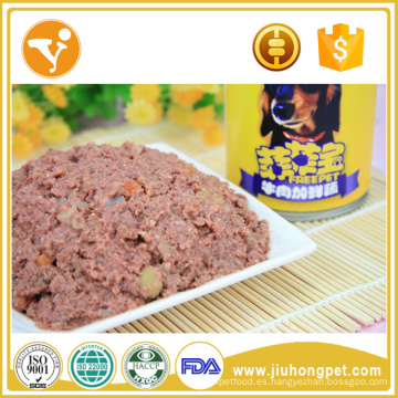 Sabor de la carne de vaca fiable y orgánica comida para perros perro hecho en china